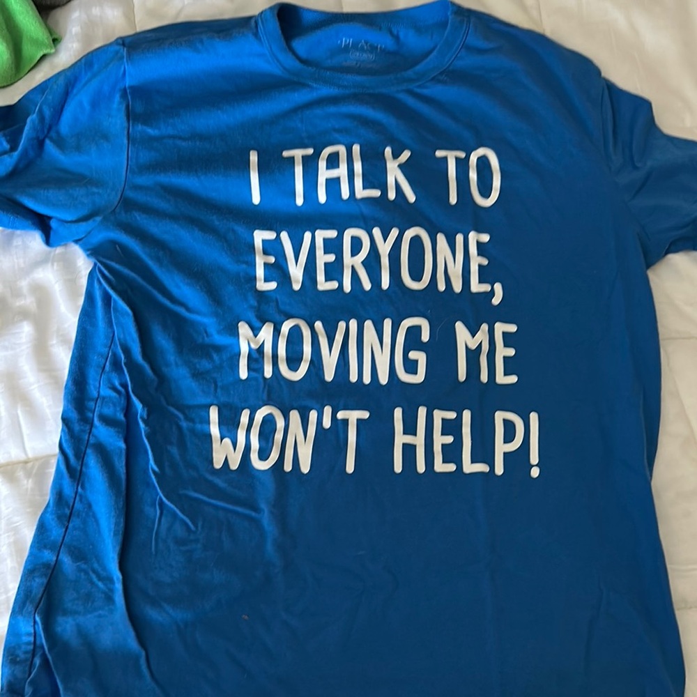 Blue Graphic T-Shirt